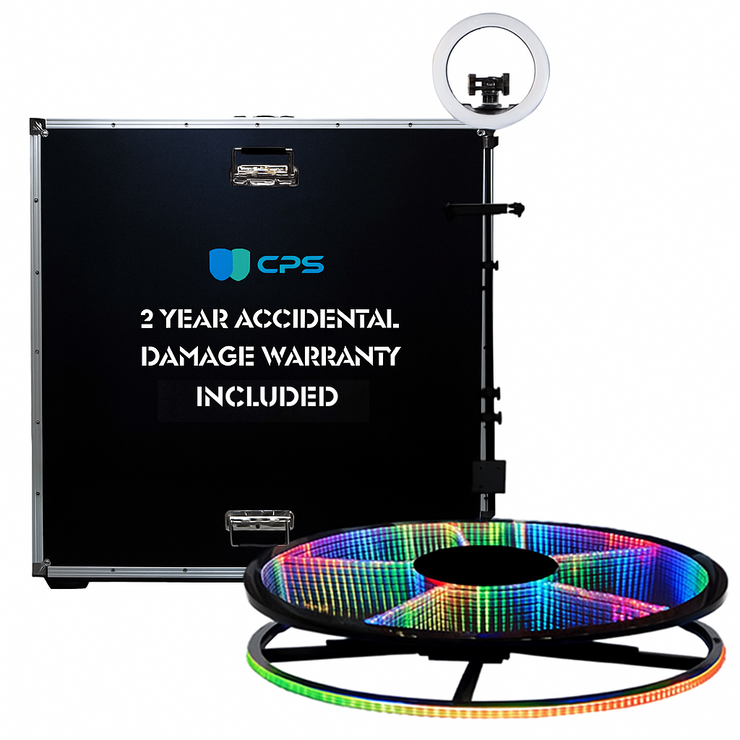 RAL-8 45" Automatic 360 Photo Booth with 2 Year Warranty Coverage