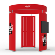 ROUND LUXE LED 360 PHOTO BOOTH ENCLOSURE