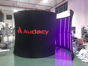 XL-Sized 360 Spiral LED Photo Booth Enclosure