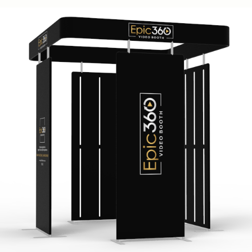 SQUARE LUXE LED 360 PHOTO BOOTH ENCLOSURE