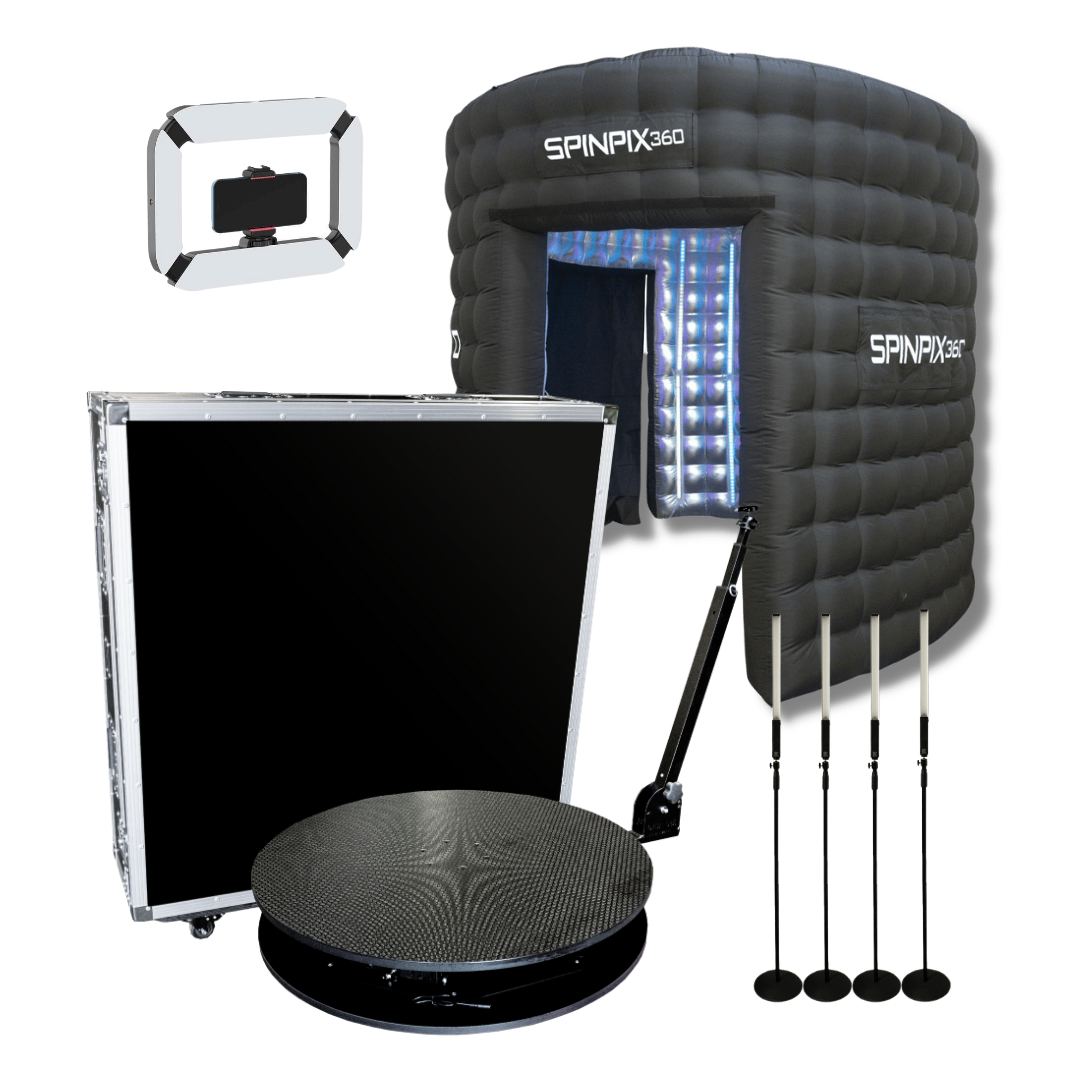 RevoSpin RA-6 Automatic Spin 360 Photo Booth Deluxe Package | Buy a 35 ...