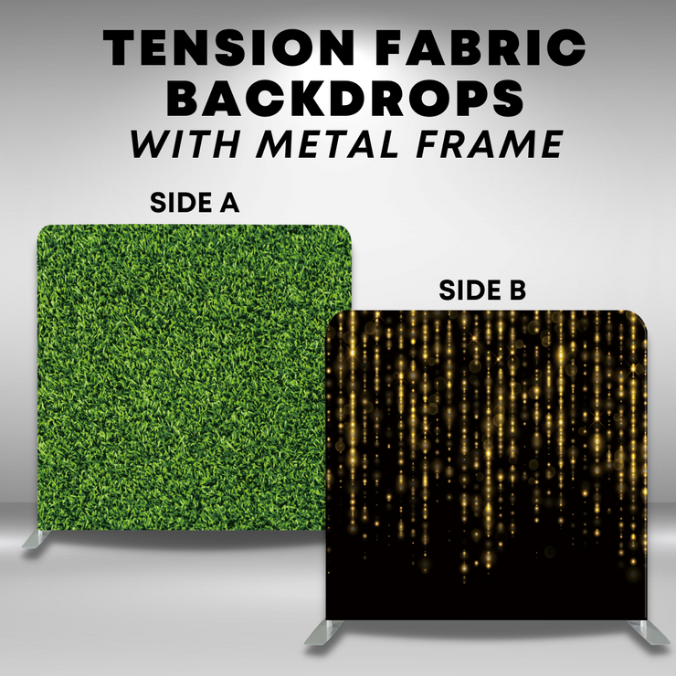 **PRE-ORDER** FLAIR SET DOUBLE SIDED TENSION FABRIC PHOTO BOOTH BACKDROP